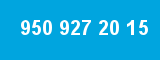 950 927 20 15